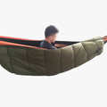 Memorytree Lightweight Full-Length 2.49m Nylon Quilts Hammocks Windproof Warm Outdoor Camping Travel Essentials 1 Person