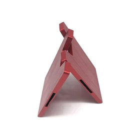 SinoRise Precision Prototype Machining Services for Aluminum Mobile Phone Stand CNC Sheet Metal Bracket Fabrication