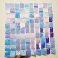 2026 Light Weight Interlock Grid Sequin Panel for Wedding