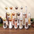 Adjustable Thickness Acrylic Manual Pepper Grinder Multi-Specification Color Plating Sea Salt Seasoned Seasoning Bottle Mills