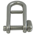 Hot Sell Customizable Stainless Steel Professional Factory Supplier 304/316 Shackle With Key Pin and Bar