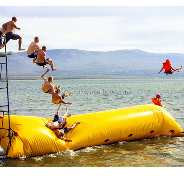 Factory Direct Sale Inflatable Water Blob Good Price Inflatable Water Catapult Jumping Pillow