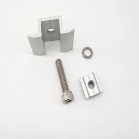 EmperySolar Hollowed-out End Mid Clamp First Solar Mounting Panel Tin Roof Clamp Horizontal Vertical Commercial AS/NZ1170.2