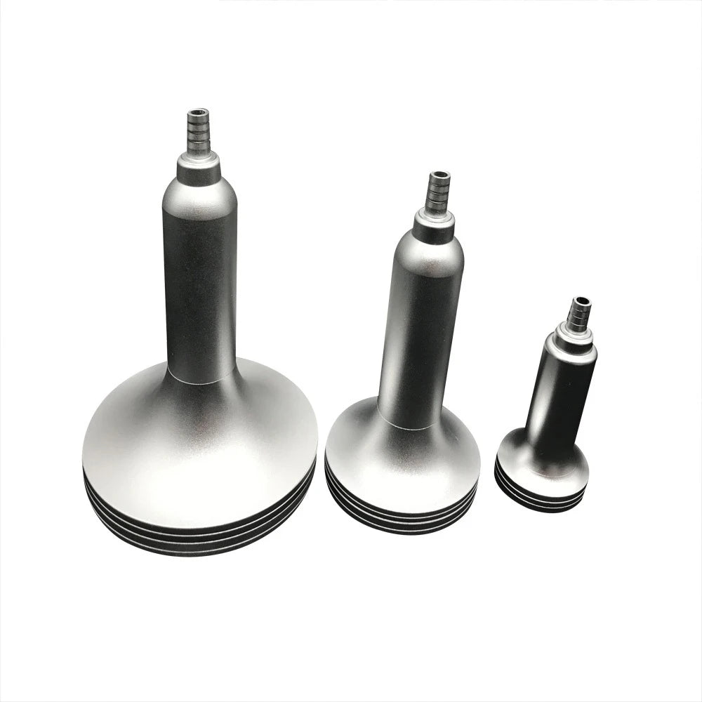 Topchant Vacuum Nozzle Metal Roller 8cm Diameter Massage Machine Salon Home Reducing Cellulite Lymphatic Drainage Body Shaping