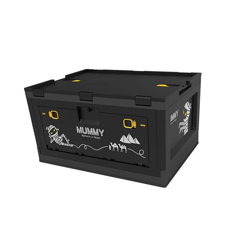 Outdoor Storage Bin 20L 50L High Quality Multifunctional Plastic Folding Collapsible Camping Storage Box