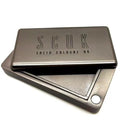 Customized Factory Personalized Men Black Swivel Square Solid Perfume Box Package Container