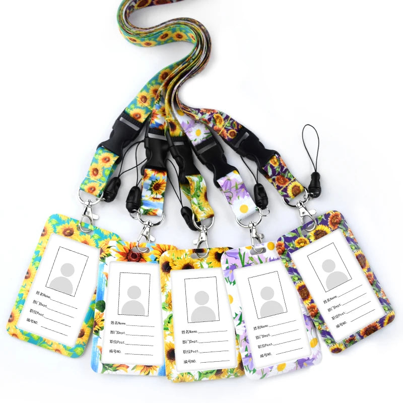 Lebei Custom Logo Printed Lanyard with UV Printing ABS Material UV Printed ID Card Holder for Promotional Flags & Banners