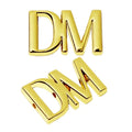 Waterproof Bracelet Letter Beads Making Designer Jewelry Accessory Metal Adjustable Logo Hang Pendant for Necklace Fitting