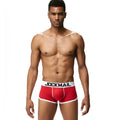 High-end Quality Men's Comfortable Casual Sports Pure Cotton Boxers Breathable Absorb Sweat Underwear Shorts Briefs Custom logo