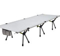Woqi Folding Cot Steel Frame Sleep Portable Single Outdoor Camping Bed
