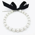 Wholesale Luxury Rhinestone Heart Shape Pet Dog Cat Rhinestone Necklace Choker