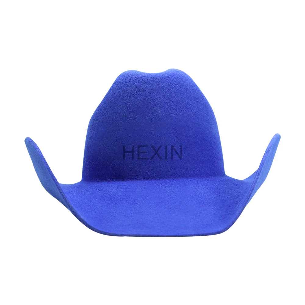 High Quality 100% Australia Wool 180 Gram Grey Color Hat for Men and Women MegaBDM