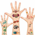 Summer Party Kids Waterproof Temporary Arm Tattoo Stickers Glitter Water Transfer Tattoo for Children