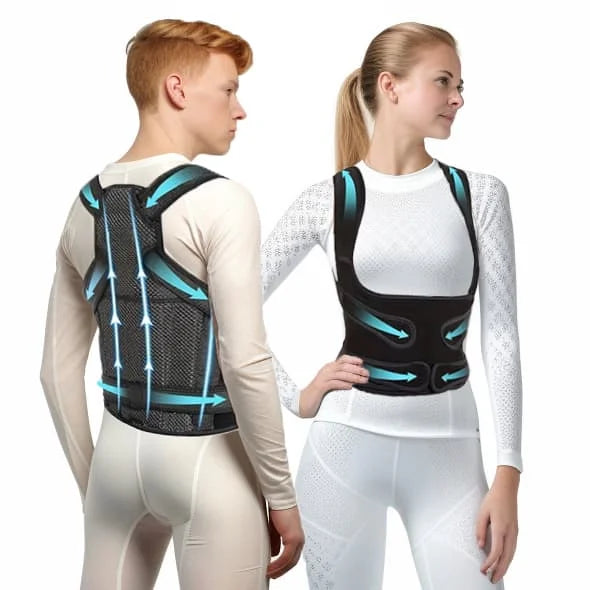 New Products Back Brace Back Support Posture Corrector Back Shoulder Posture Corrector 2021 for Men and Women Black Custom Belt