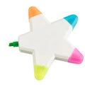 Customized logo 5pcs in One Set Petals Flower Shaped Highlighter Pen Mini Cute Color Highlighter Marker Office School Stationery