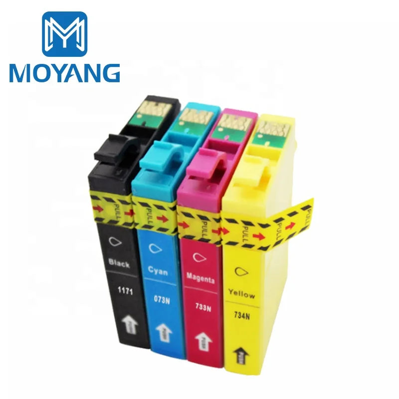 MoYang Compatible for EPSON T1171 T0732N-4N Ink Cartridge Stylus T23/T24/TX105/TX115 Printer Cartridges