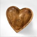 Polished Wooden New Heart Prayer Bowl Eco-Friendly Business Gift Idea