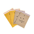 Classical Brown Kraft Paper Shipping Mailer for Document Package A4 Size Own Logo Printed White Kraft Paper Mailing Envelopes