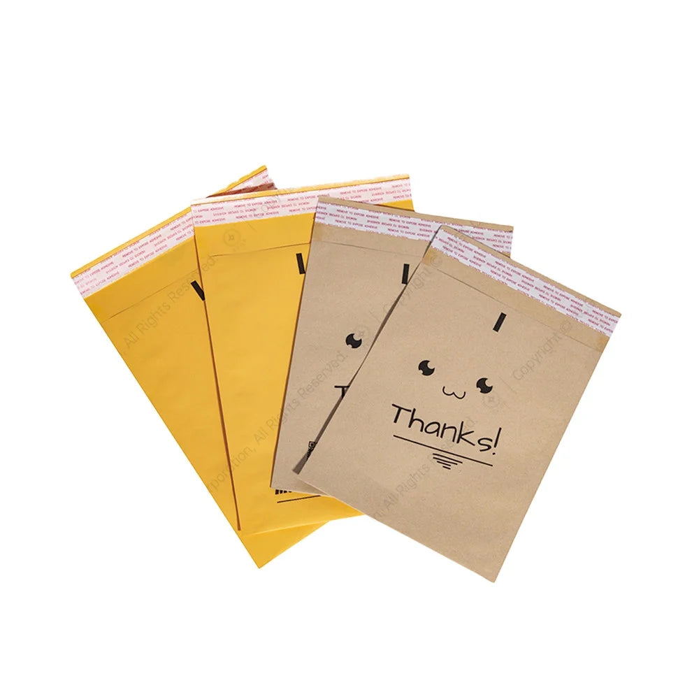 Classical Brown Kraft Paper Shipping Mailer for Document Package A4 Size Own Logo Printed White Kraft Paper Mailing Envelopes
