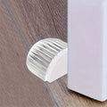 Transparent Silicone Door Stopper Self-Adhesive Rubber Door Bumper Punch-Free Non-Skid Floor Mount Mute Anti-Collision Doorstop