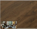 Black Walnut Reinforced Composite Flooring for Home Use Mid-century Minimalist Style