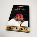 Customized CMYK Offset Gold Specialty Paperboard DURAG BONNET Fashion Accessory Packaging Folder Box Glossy Lamination OEM