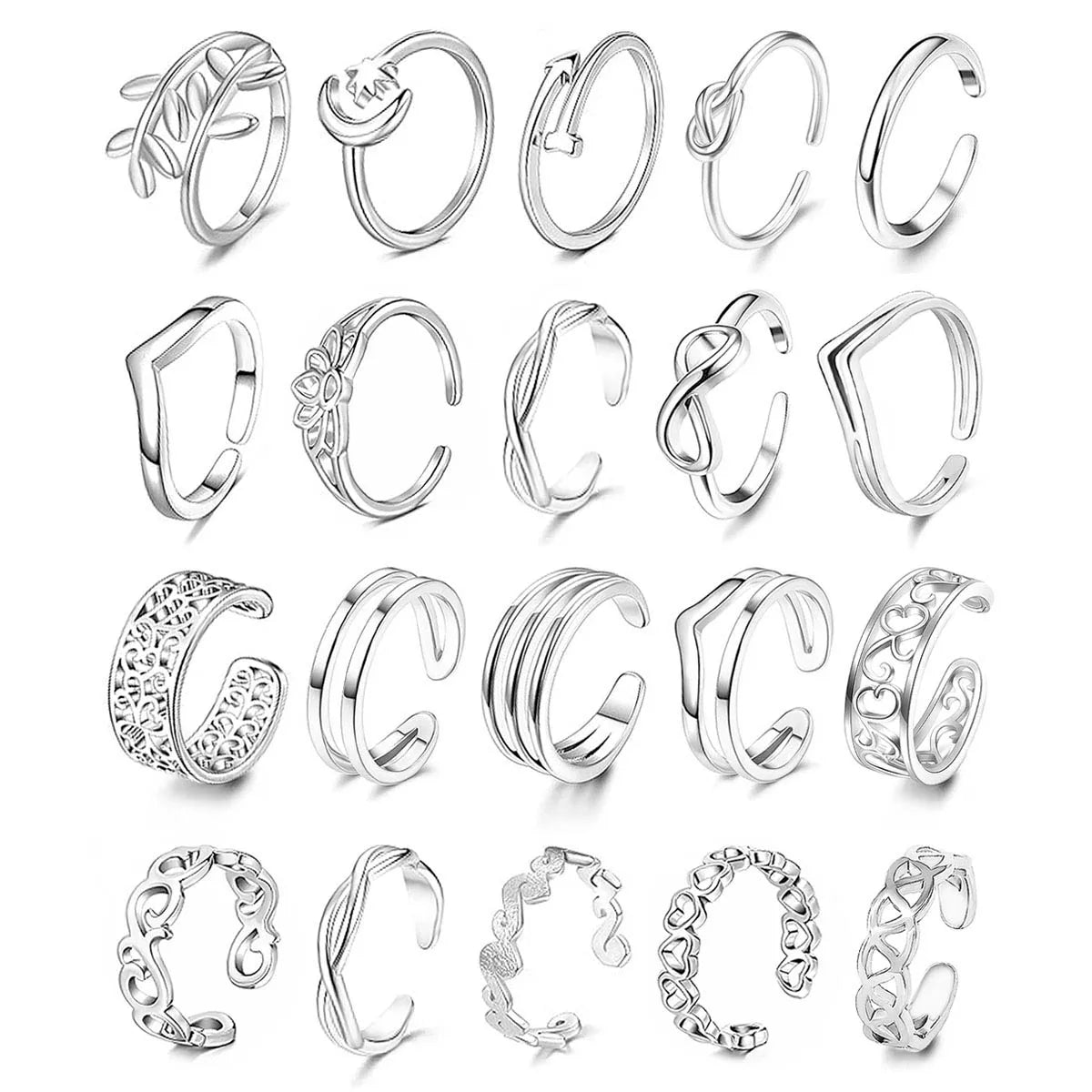 High Quality Custom Jewelry 316L Surgical Stainless Steel Gold Plated Toe Ring for Men Women for Weddings Engagements OEM ODM