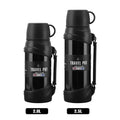 2L2.5L Stainless Steel Water Bottle Big Capacity Drink Cup with Cover Portable Man Mountain Climp Cup Hight Quality Leak Proof