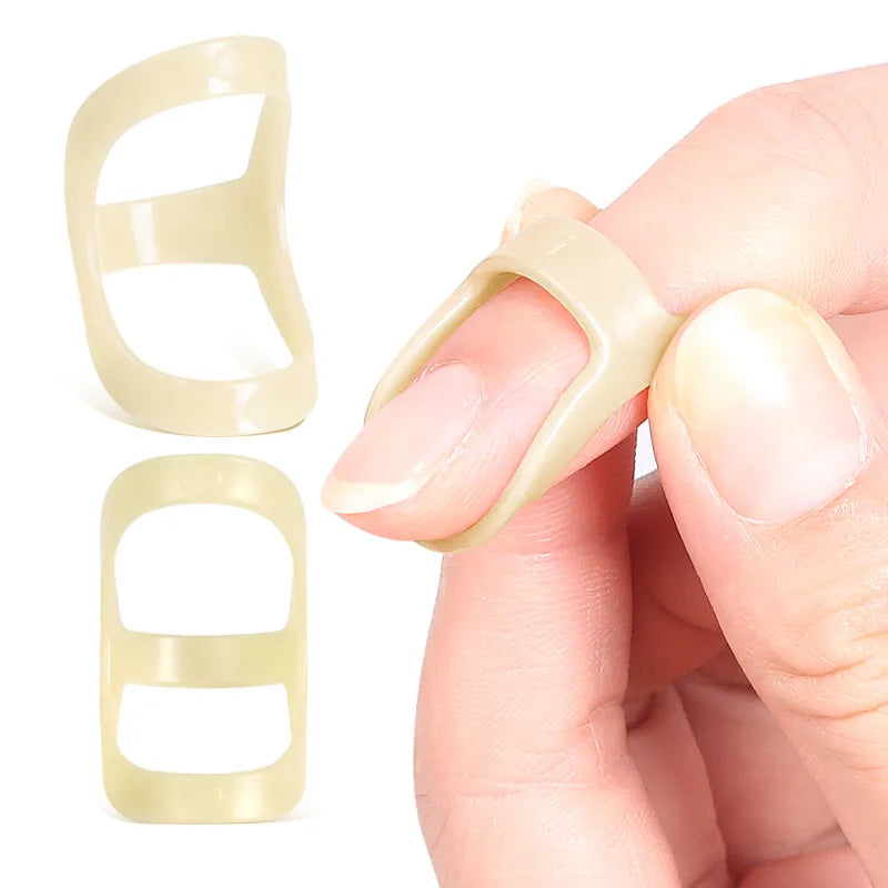 Melenlt Finger Splint Brace Adjustable Finger Support Stabilizer for Broken Fingers Arthritis