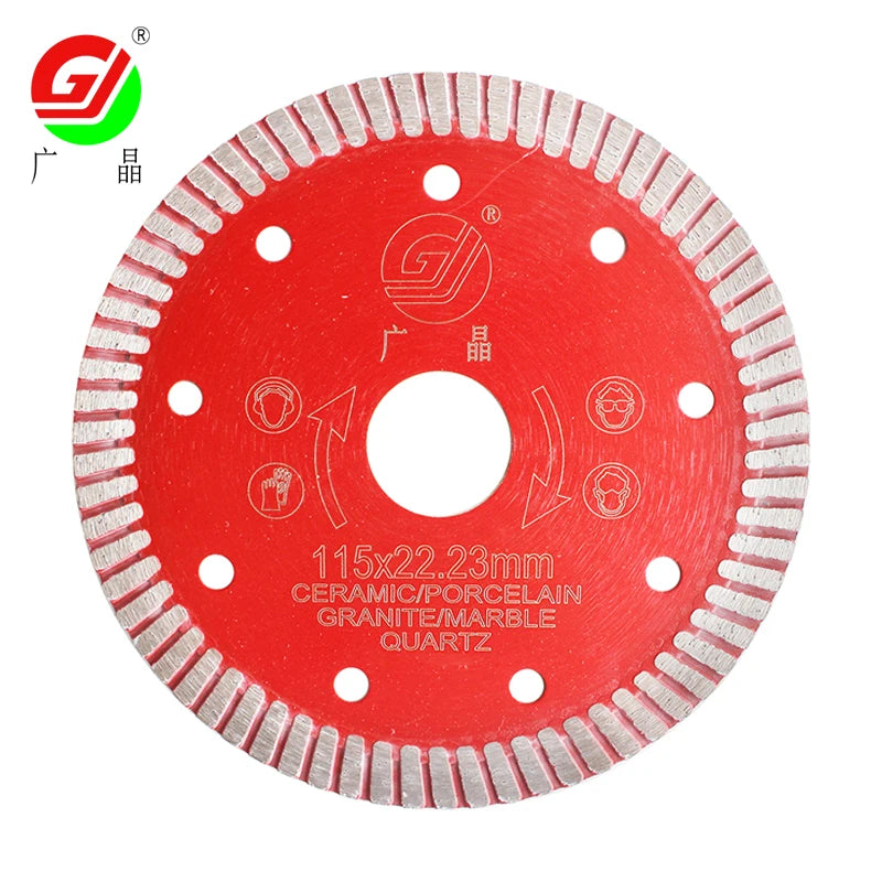 Limited Time Event Price 4.5 Inch 115 Mm Ultra Thin Turbo Saw Blade Tile Granite Marble Diamond Cutting Disc Cutting Blade