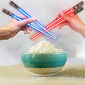 Epsilon Wholesale Lightsaber Reusable Smart Chopsticks Light Up Star Led Glowing