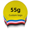 Wholesale Pool High Quality Silicone Kids Sportswim  Adult Swim Custom and Printed Swim Swimming Cap