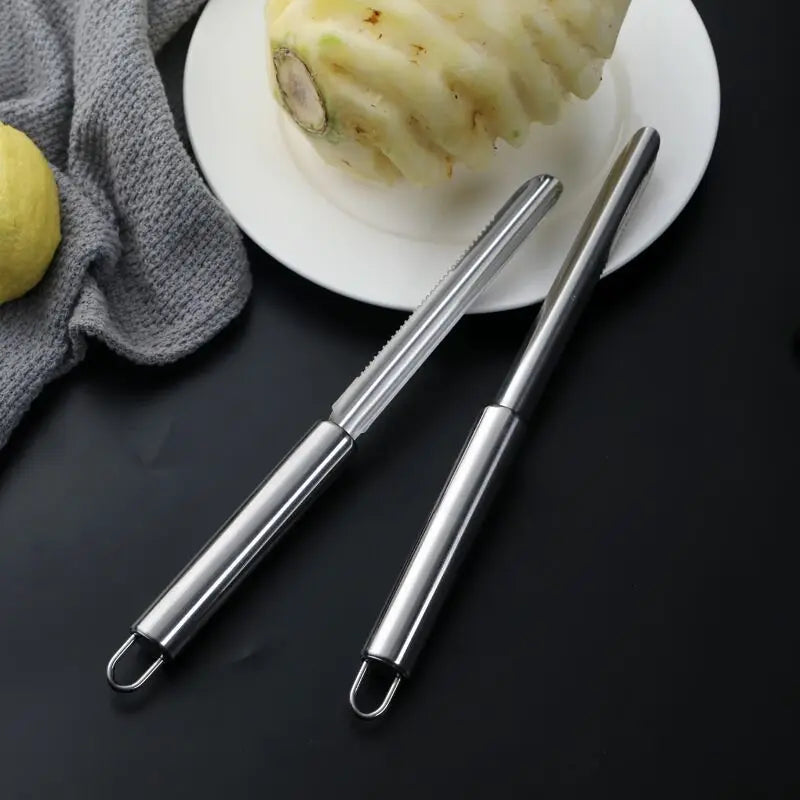 Hot Sale 2025 Pineapple Corer Stainless Steel Pineapple Peeler Cutter Home and Kitchen Gadgets