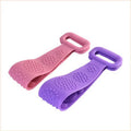 USSE High Quality Double-Sided Silicone Body Wash Scrubber Bath Towel Bath Brush Silicone Double Sided Bathing Brush for Body