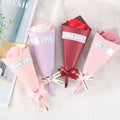 A080 Handmade Wholesale Customizable Mini Rose Bouquet Soap Flower Unique Wedding Gift Valentines Day Gift Creative Gift Set