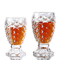 Creative pineapple shape juice glass personality Mermaid beer glass fish scale cocktail glass