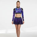 One Stop Custom Cheerleader Uniforms Shorts tank Top Leggings Black Cheerleading Outfits for Girls Cheer Crop Tops