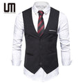 Custom logo New Products Fashion Waistcoat Wedding Business Party Formal Vest blazer for Man