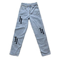 DENIMGUYS Ladies Jeans Trousers Women's Straight Skinny Fashion Street Casual Jeans for Girls