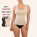 HEXIN Women's High Waist Bodysuit Wholesale Stock Tummy Control Breathable Seamless Shapewear Nonwoven Weaving Method for Adults