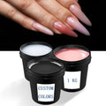 Wholesale 1kg Cover Pink Clear White Painless Nail Builder UV Gel Soak off Hard Gel Acrylic Nails French Style