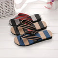 Men's Natural EVA Sole Slippers Embossing Foam Thong Sandals Custom Logo Summer Beach Flip Flops Anti-Slippery Mesh Wholesale