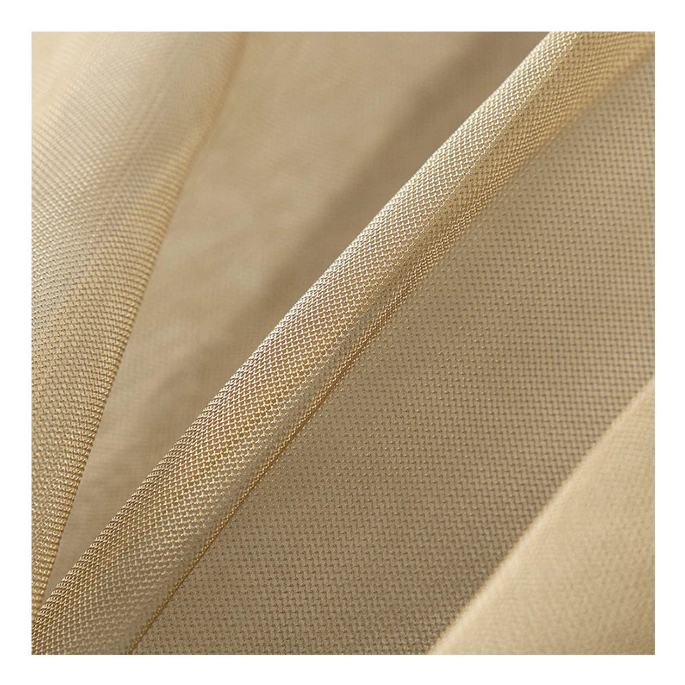 Transparent Silver Coated Nylon Mesh - Faraday Shielding Anti-Radiation Fabric for Bed Canopies