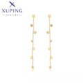 T000964696 XUPING JEWELRY 14K Gold Color Trendy Stainless Steel Korean Vintage Fashion Gold Plated Fine Earrings