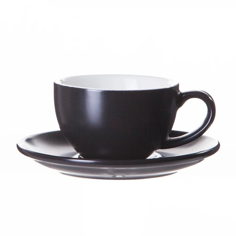 Modern Eco-Friendly Porcelain Coffee & Tea Mug Set 150ml Stocked for Cafes
