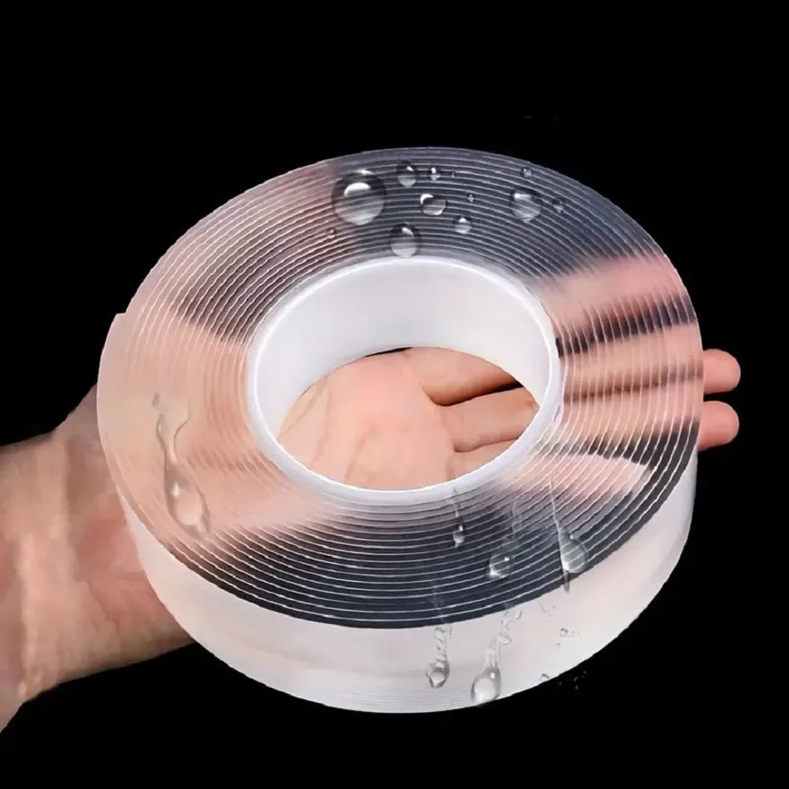 Waterproof Adhesive Reusable Washable Nano Tape Double Sided Tape