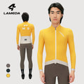 LAMEDA Custom Men Cycling Wear Pro Team Windproof Reflective Cycling Jersey Long Sleeve ODM Plus Size Gear