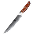 High Quality Kitchen Knives 67 Layers Damascus Steel Sharp Slicing Carving Knife with Rosewood Handle Custom