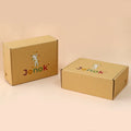 Recycled Wholesaler Custom Made Brown Kraft Corrugated Paper Carton Shipping  Folding Packaging Gift Box