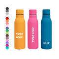 Wholesale 550ml Custom Logo Stainless Steel 304 Vacuum Insulated Flask SS304 Tumbler Crystal Rhinestone Small Mouth Outdoor